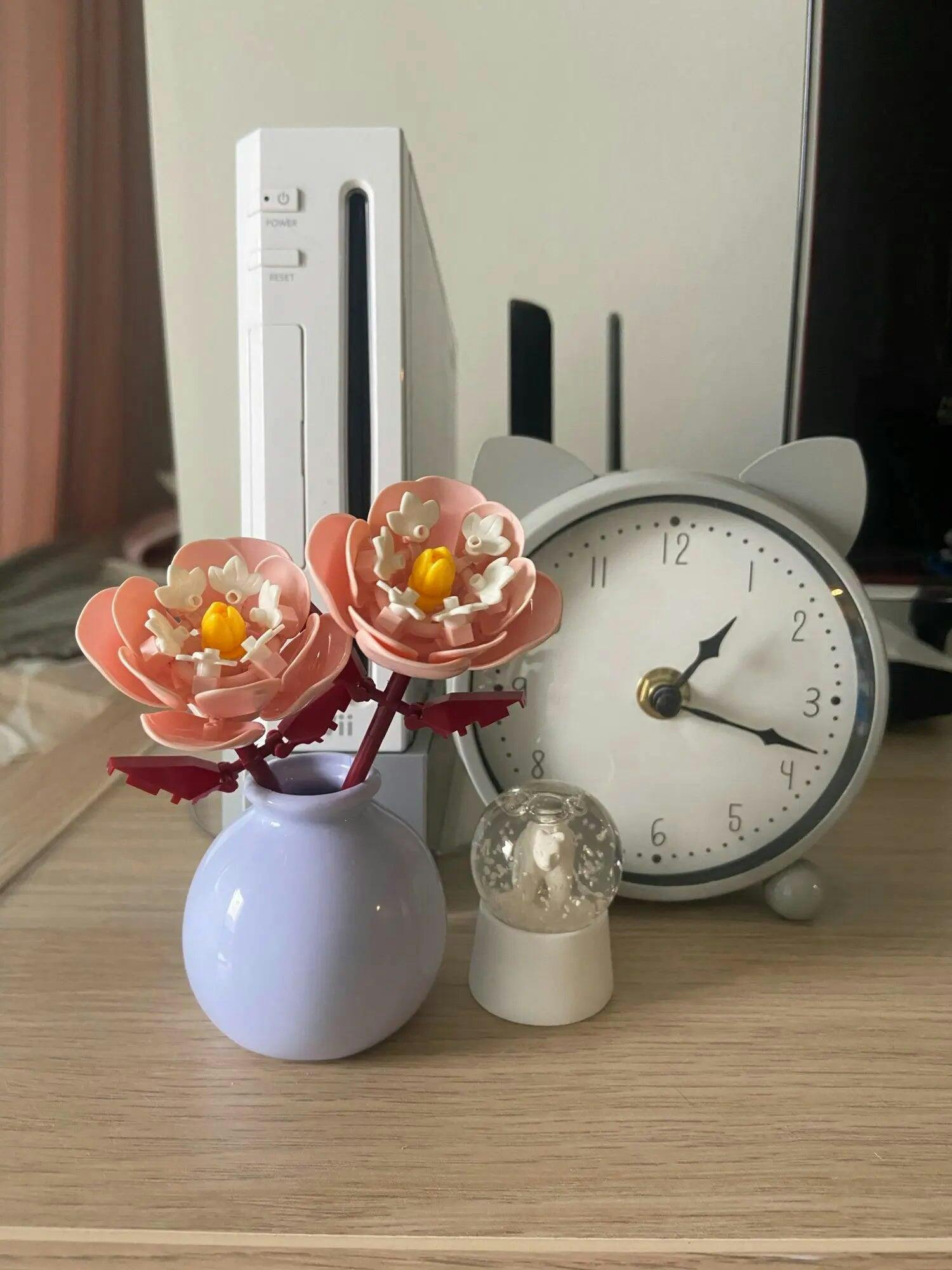 Customer photo for Building Block Flowers - Brick Bouquet with Vase