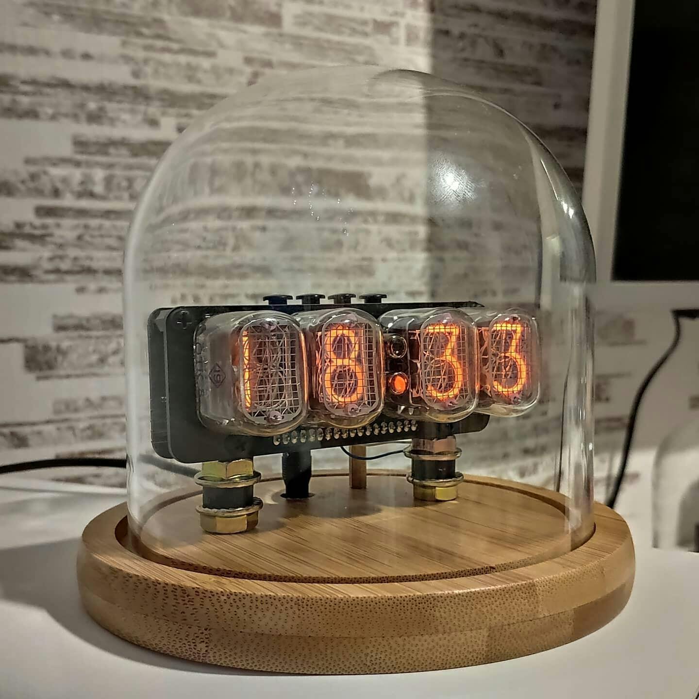 Customer photo for DIY CyberGlow IN12 Nixie Tube Clock