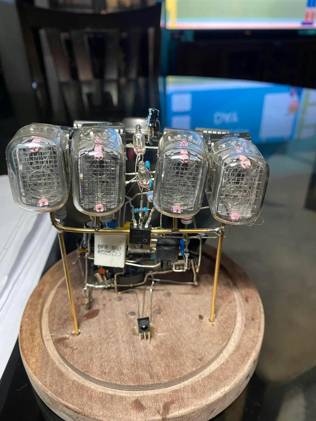 Customer photo for DIY CyberGlow IN12 Nixie Tube Clock