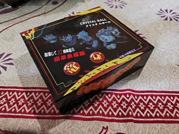 Customer photo for Dragon Ball Z 7 Star Crystal Balls Set
