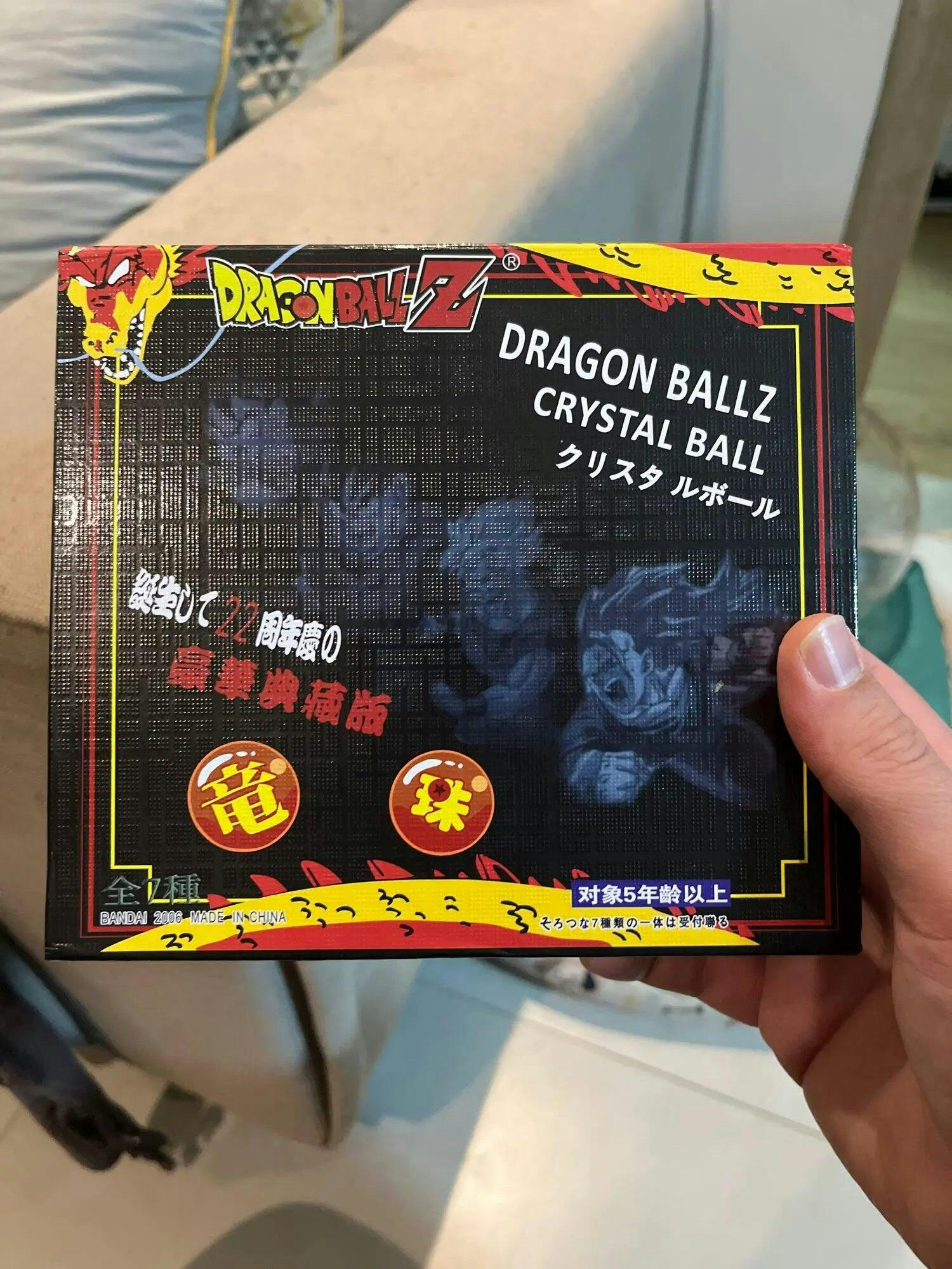 Customer photo for Dragon Ball Z 7 Star Crystal Balls Set