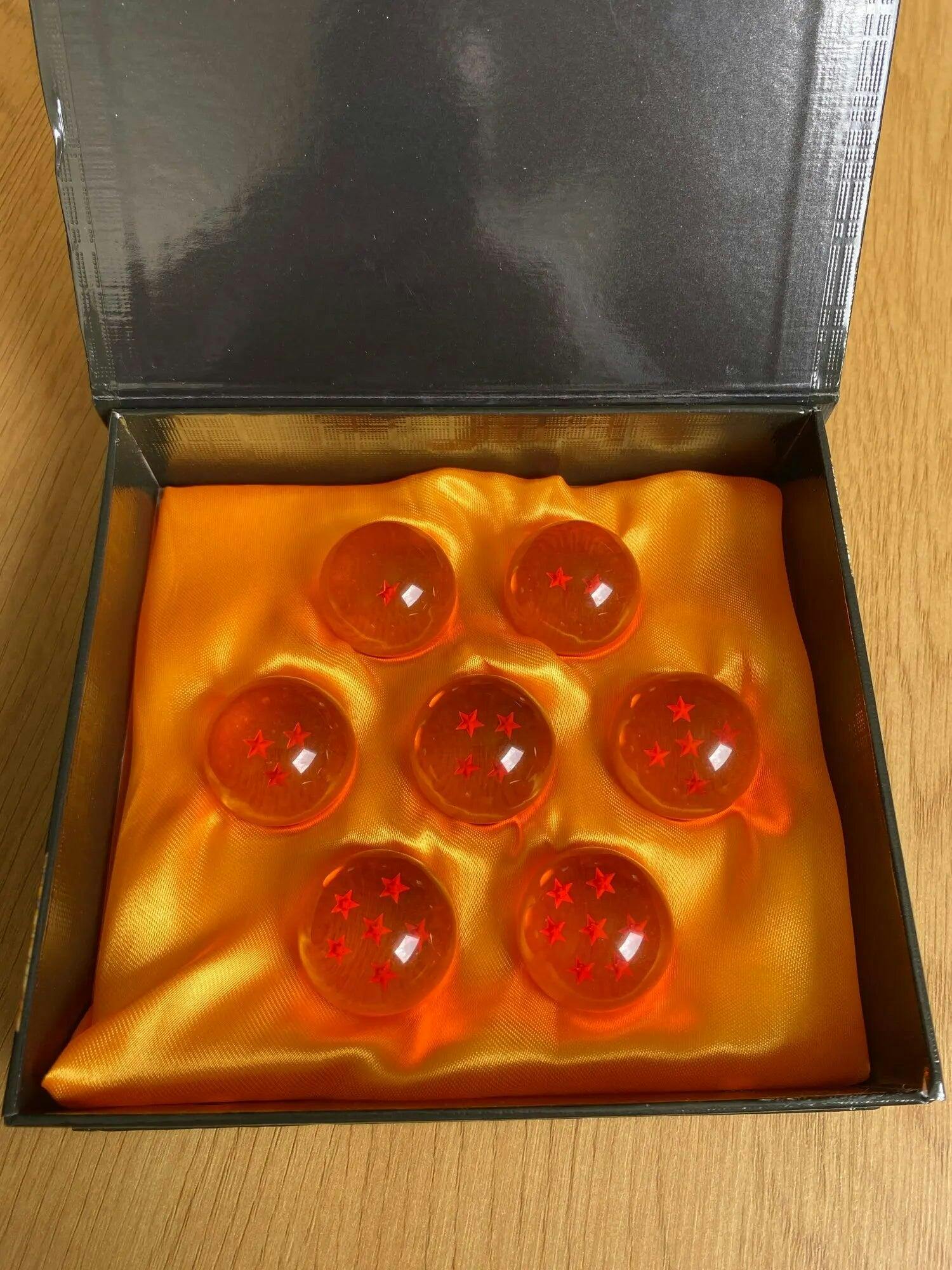 Customer photo for Dragon Ball Z 7 Star Crystal Balls Set