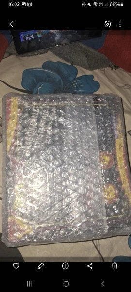 Customer photo for Dragon Ball Z 7 Star Crystal Balls Set