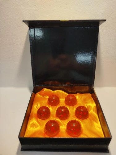 Customer photo for Dragon Ball Z 7 Star Crystal Balls Set