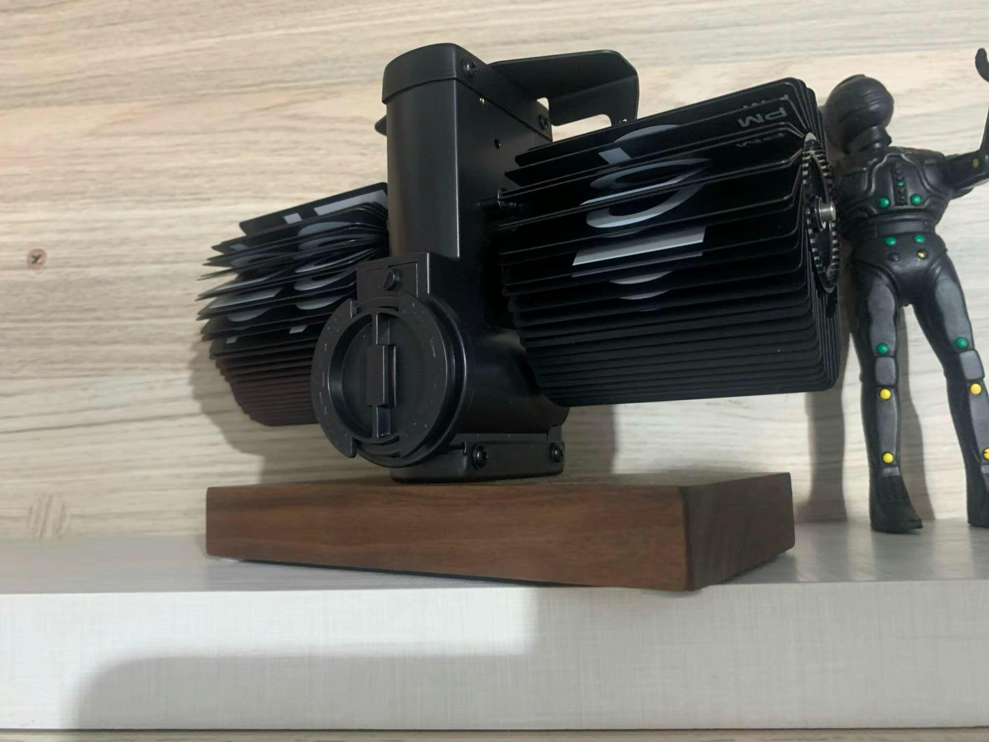Customer photo for Retro Flip Down Clock with Automatic Rotating