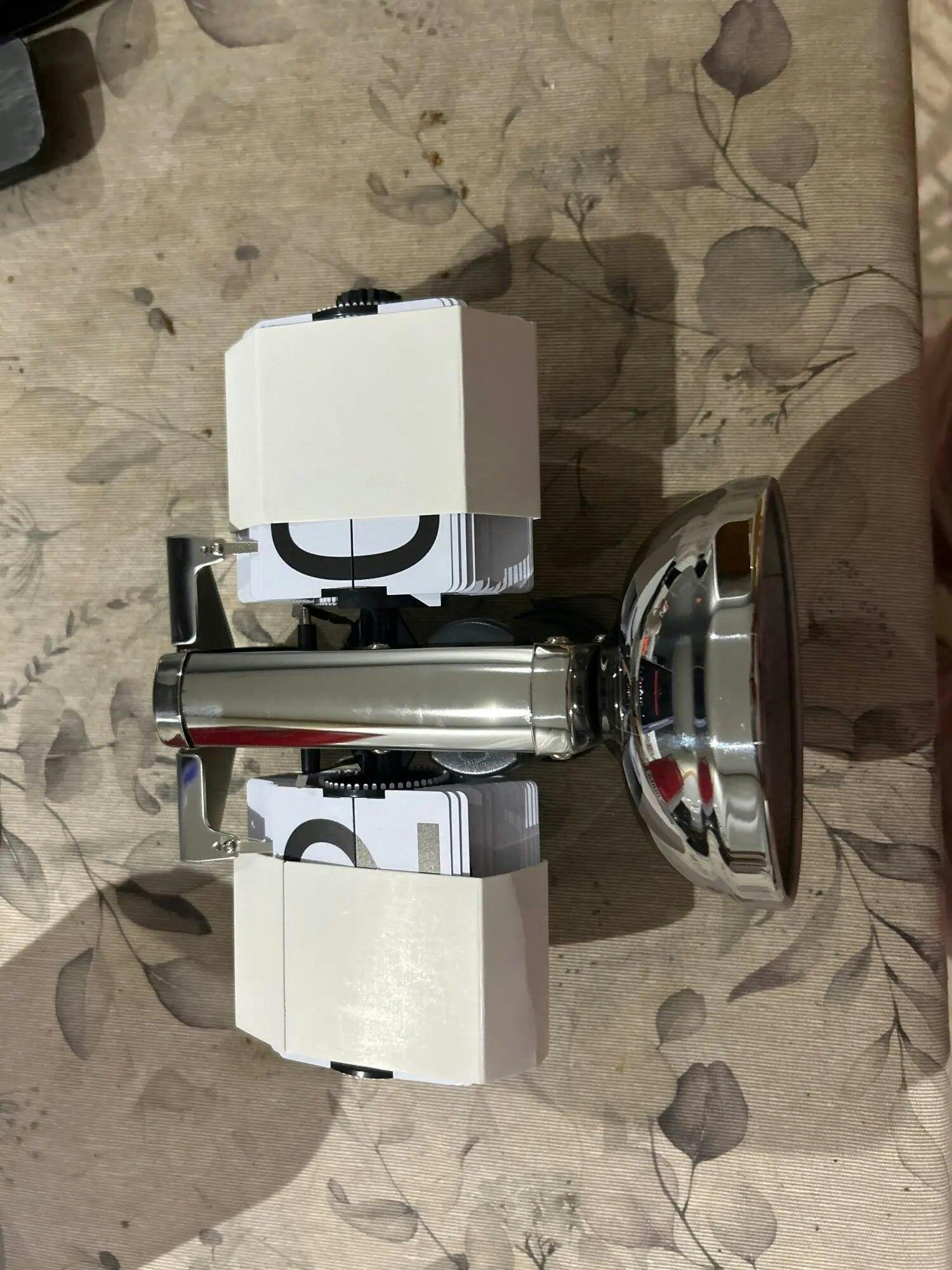 Customer photo for Retro Flip Down Clock with Automatic Rotating
