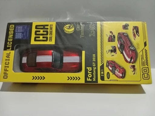Customer photo for DIY 1:42 Scale Ford Mustang Alloy Car Model Kit