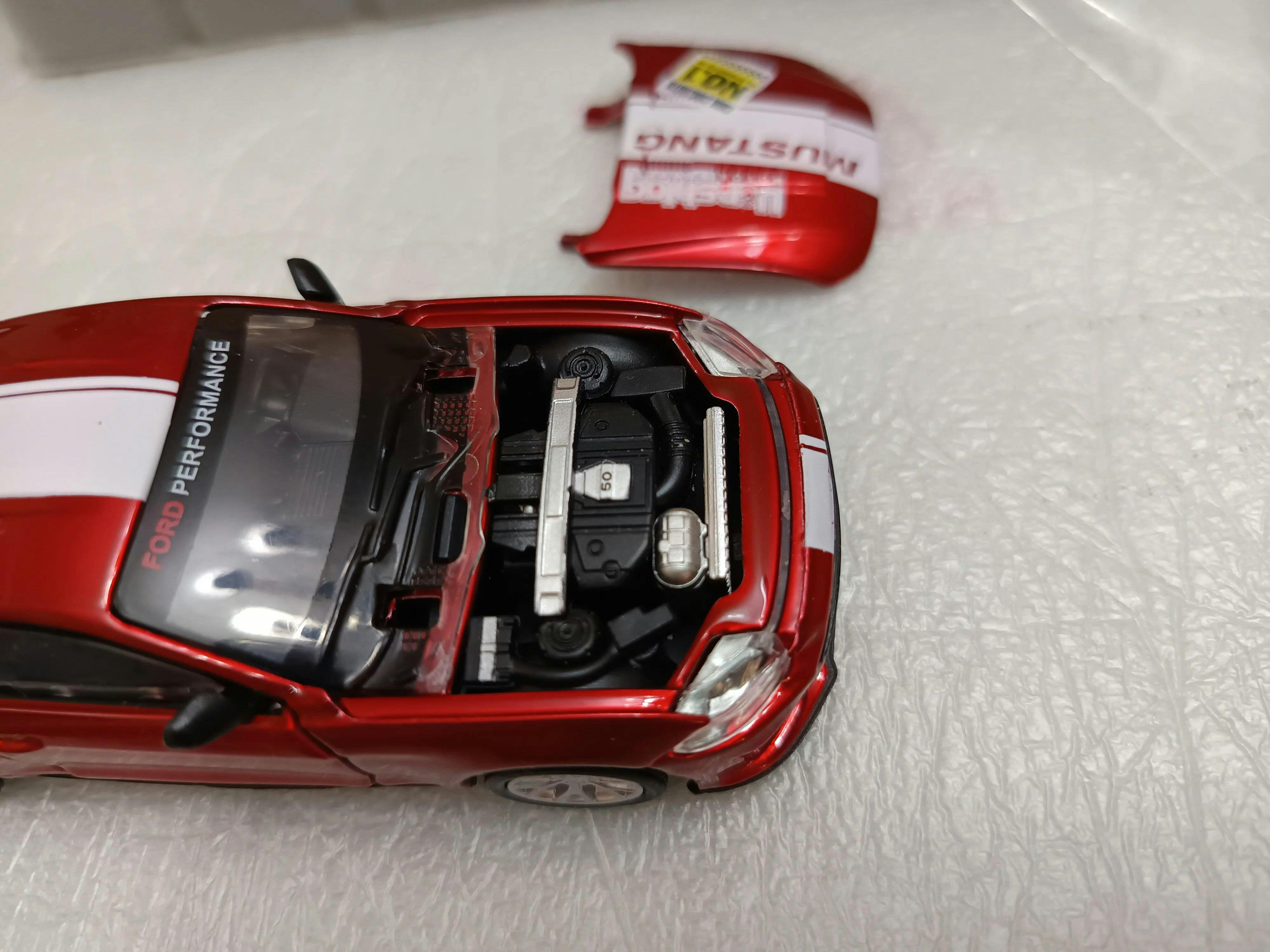 Customer photo for DIY 1:42 Scale Ford Mustang Alloy Car Model Kit