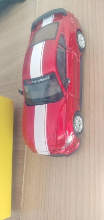 Customer photo for DIY 1:42 Scale Ford Mustang Alloy Car Model Kit