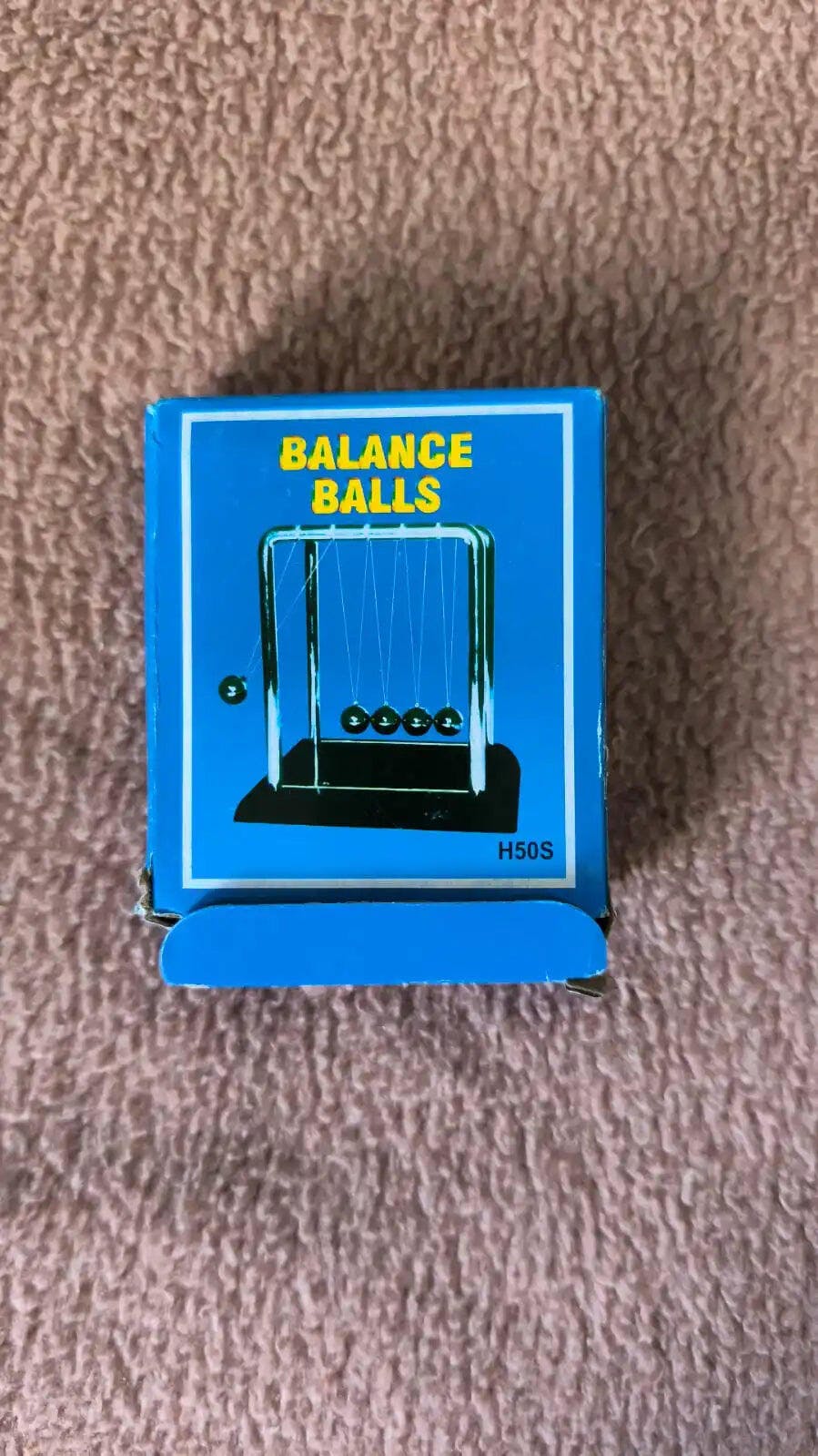 Customer photo for Newton's Cradle — Executive Desk Physics Demonstrator
