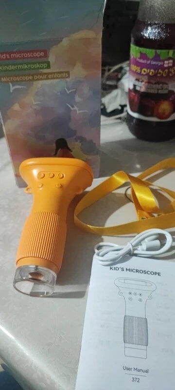 Customer photo for 1000X Digital Microscope for Kids — Micro Explorer