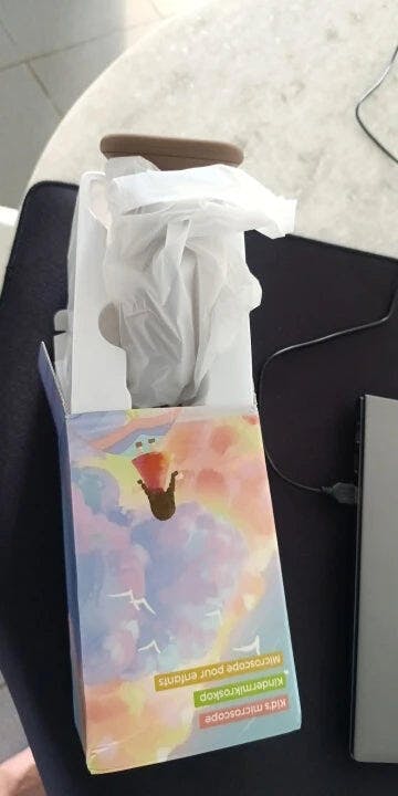 Customer photo for 1000X Digital Microscope for Kids — Micro Explorer