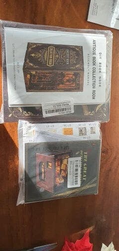 Customer photo for Diy Book Nook Shelf - Magic 3D Bookends Collection