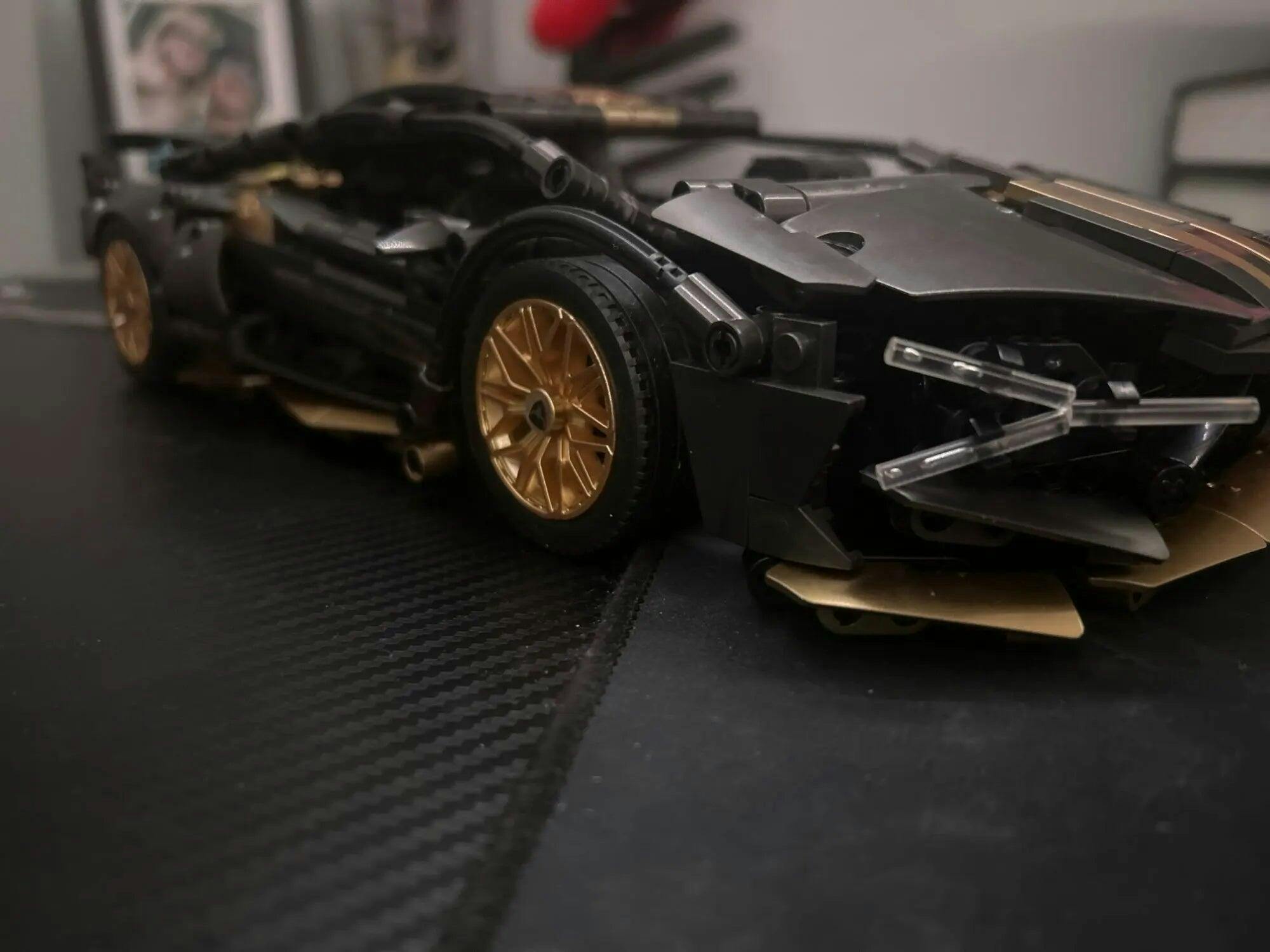 Customer photo for Lamborgini FK937 1:14 Scale Building Blocks RC