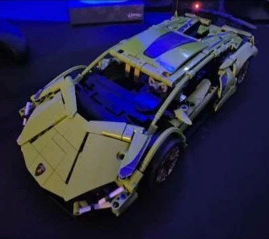 Customer photo for Lamborgini FK937 1:14 Scale Building Blocks RC