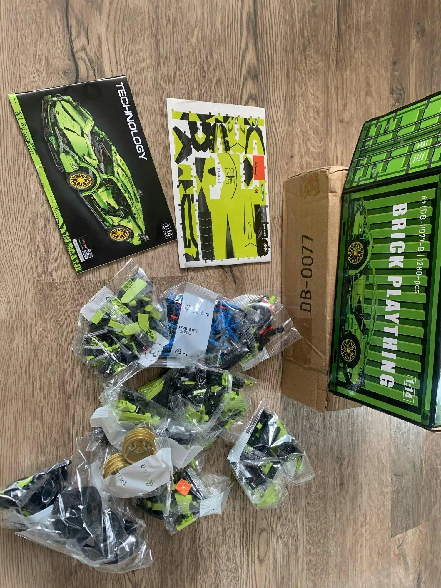 Customer photo for Lamborgini FK937 1:14 Scale Building Blocks RC