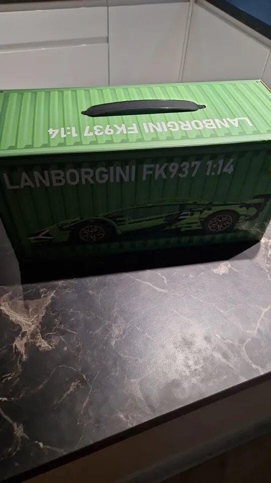 Customer photo for Lamborgini FK937 1:14 Scale Building Blocks RC