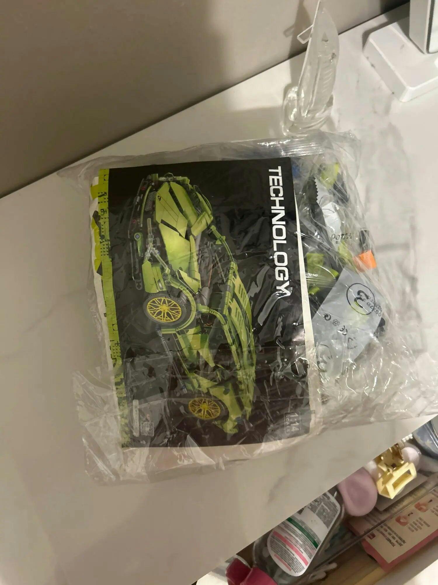 Customer photo for Lamborgini FK937 1:14 Scale Building Blocks RC