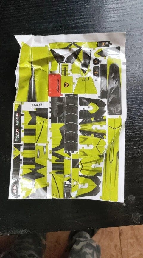 Customer photo for Lamborgini FK937 1:14 Scale Building Blocks RC