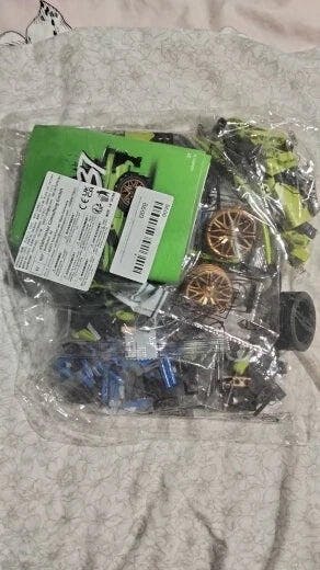 Customer photo for Lamborgini FK937 1:14 Scale Building Blocks RC