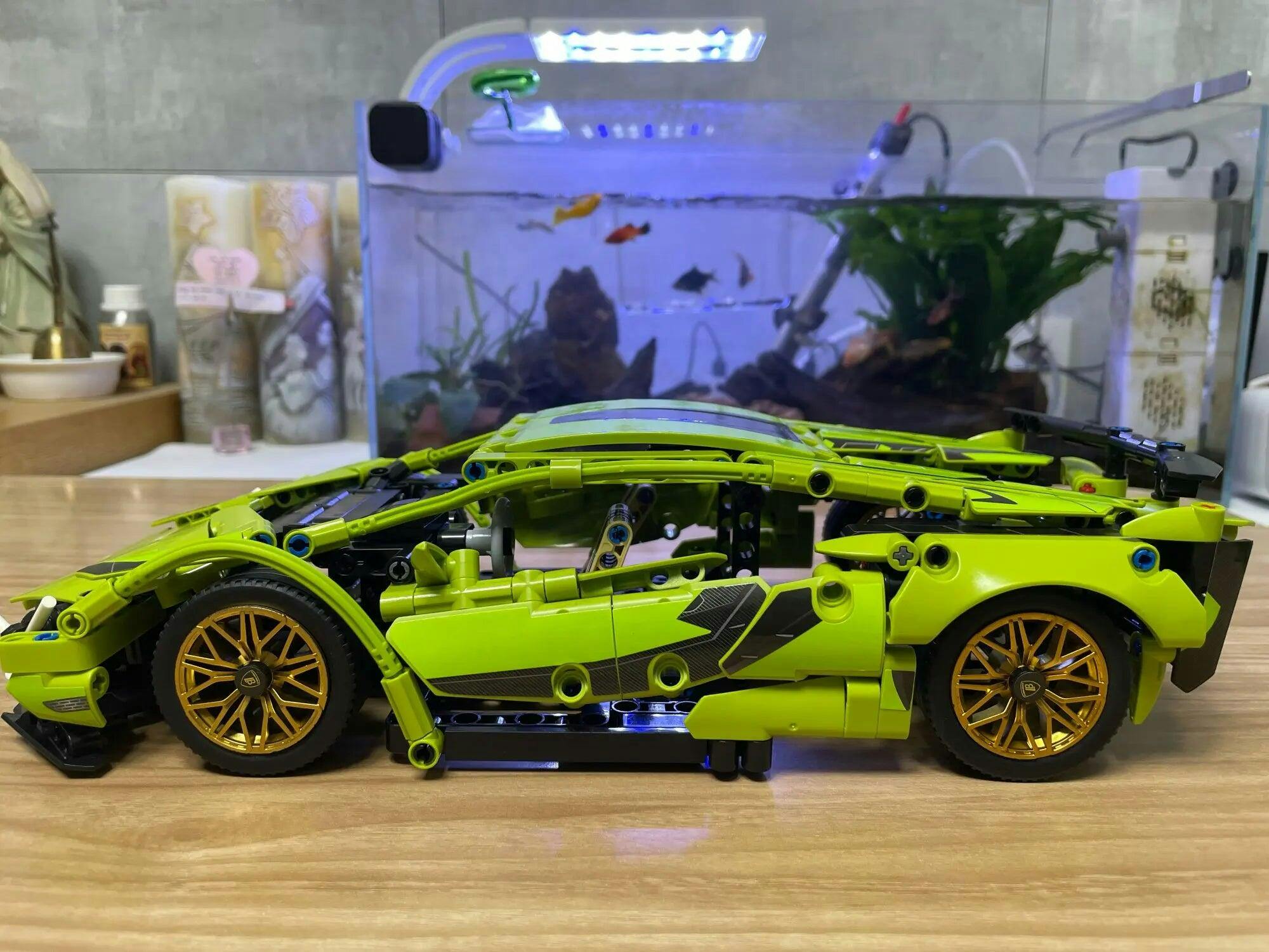Customer photo for Lamborgini FK937 1:14 Scale Building Blocks RC