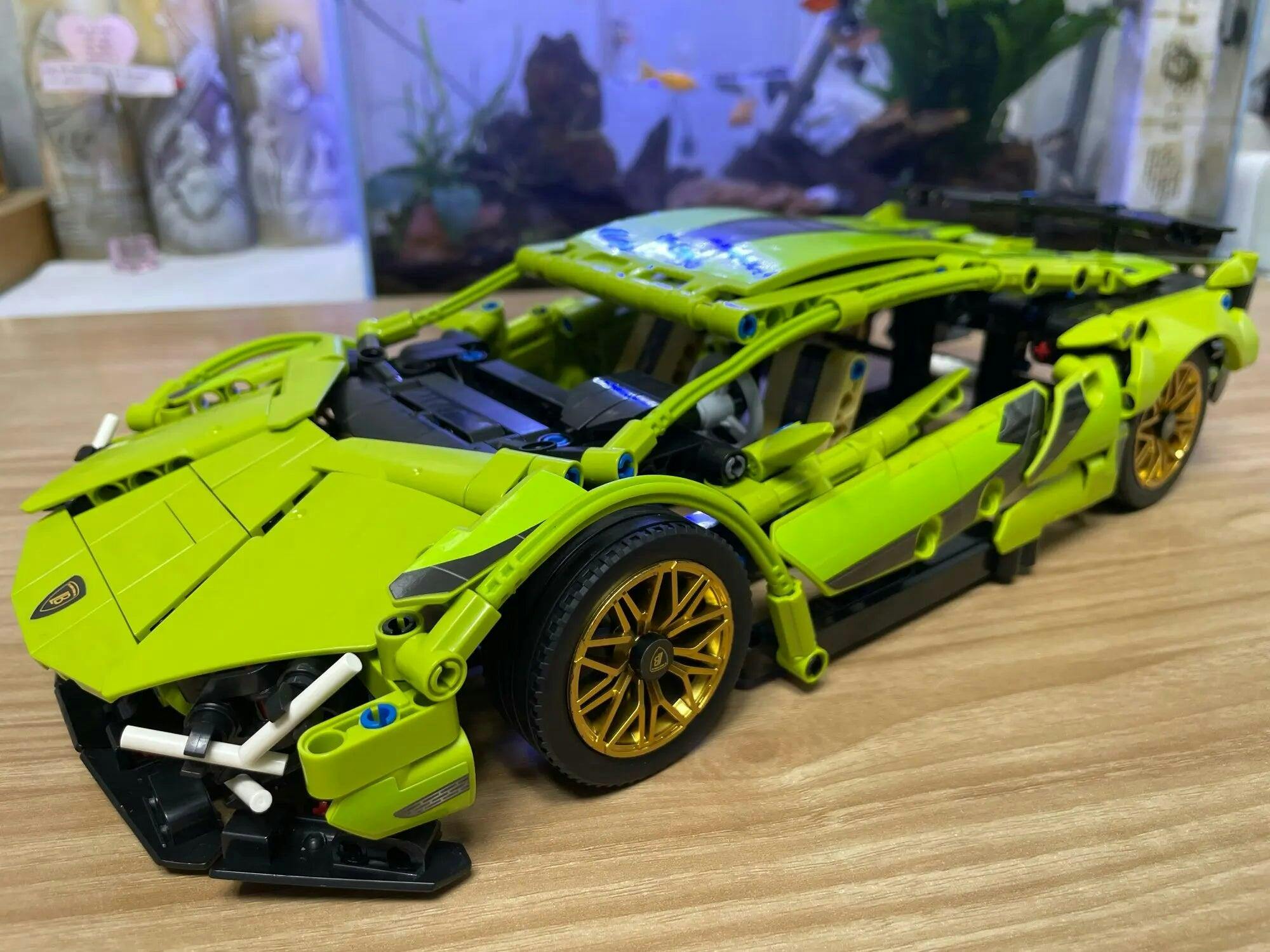 Customer photo for Lamborgini FK937 1:14 Scale Building Blocks RC