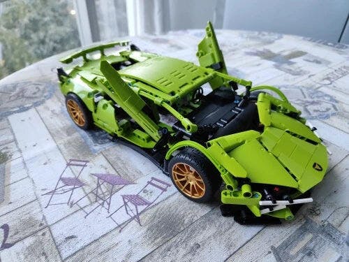 Customer photo for Lamborgini FK937 1:14 Scale Building Blocks RC