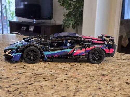 Customer photo for Lamborgini FK937 1:14 Scale Building Blocks RC