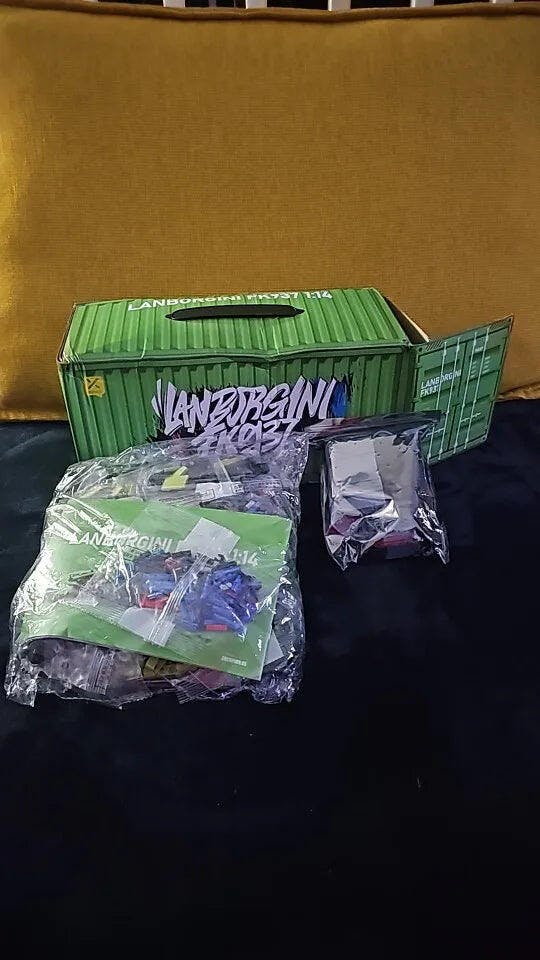 Customer photo for Lamborgini FK937 1:14 Scale Building Blocks RC