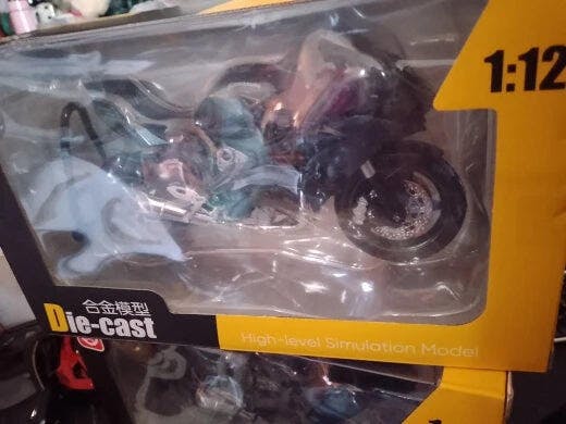 Customer photo for Ninja H2R Die-Cast Motorcycle — 1:12 Scale Model