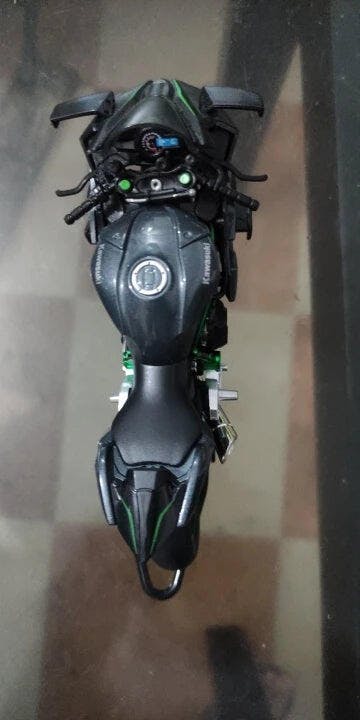 Customer photo for Ninja H2R Die-Cast Motorcycle — 1:12 Scale Model
