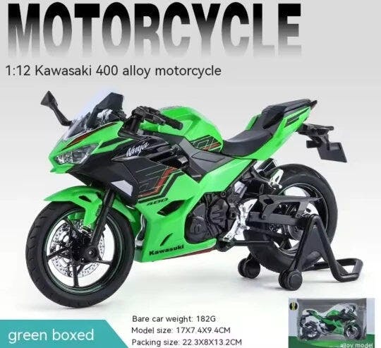 Customer photo for Ninja H2R Die-Cast Motorcycle — 1:12 Scale Model