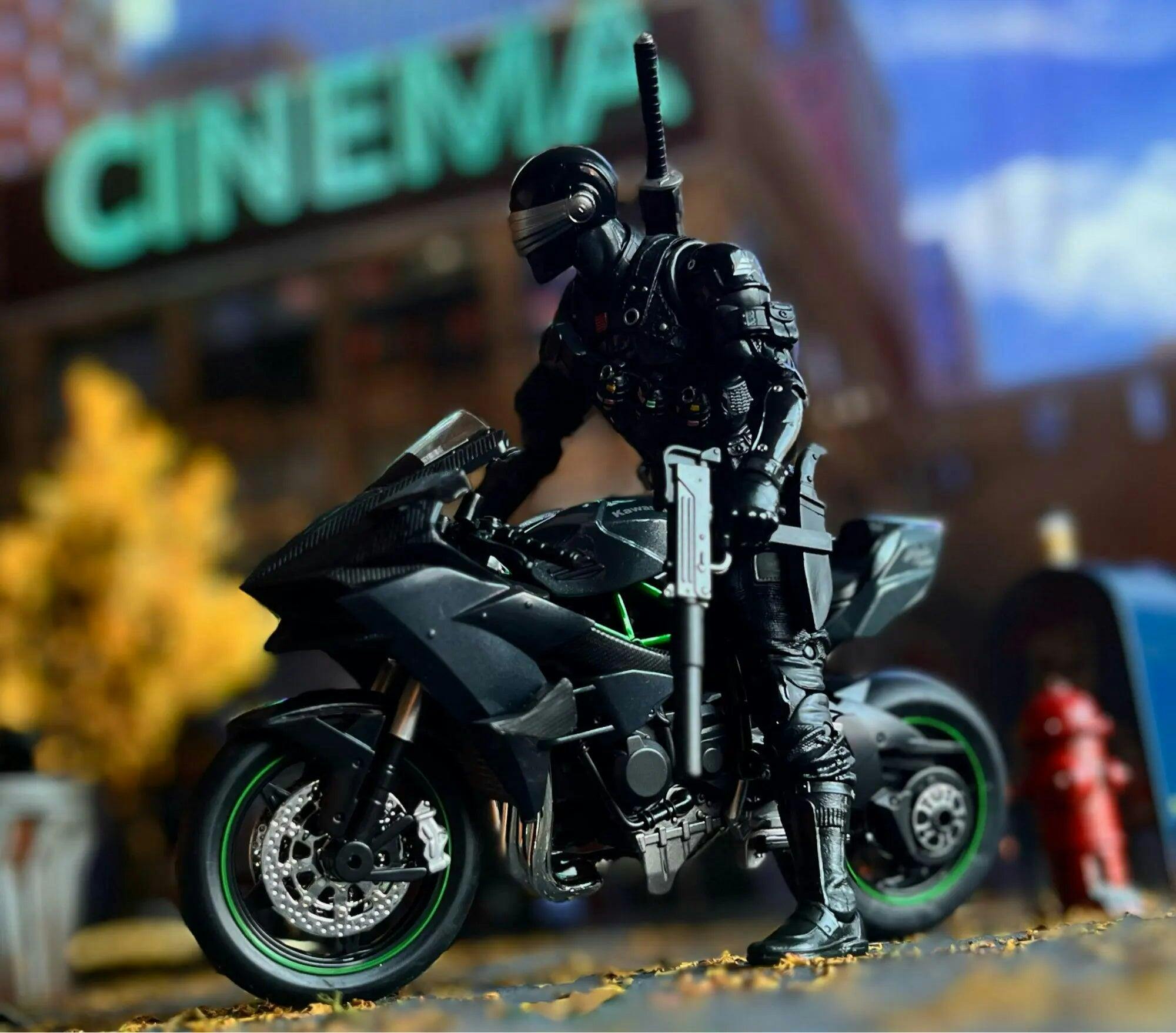 Customer photo for Ninja H2R Die-Cast Motorcycle — 1:12 Scale Model