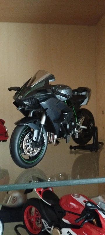 Customer photo for Ninja H2R Die-Cast Motorcycle — 1:12 Scale Model