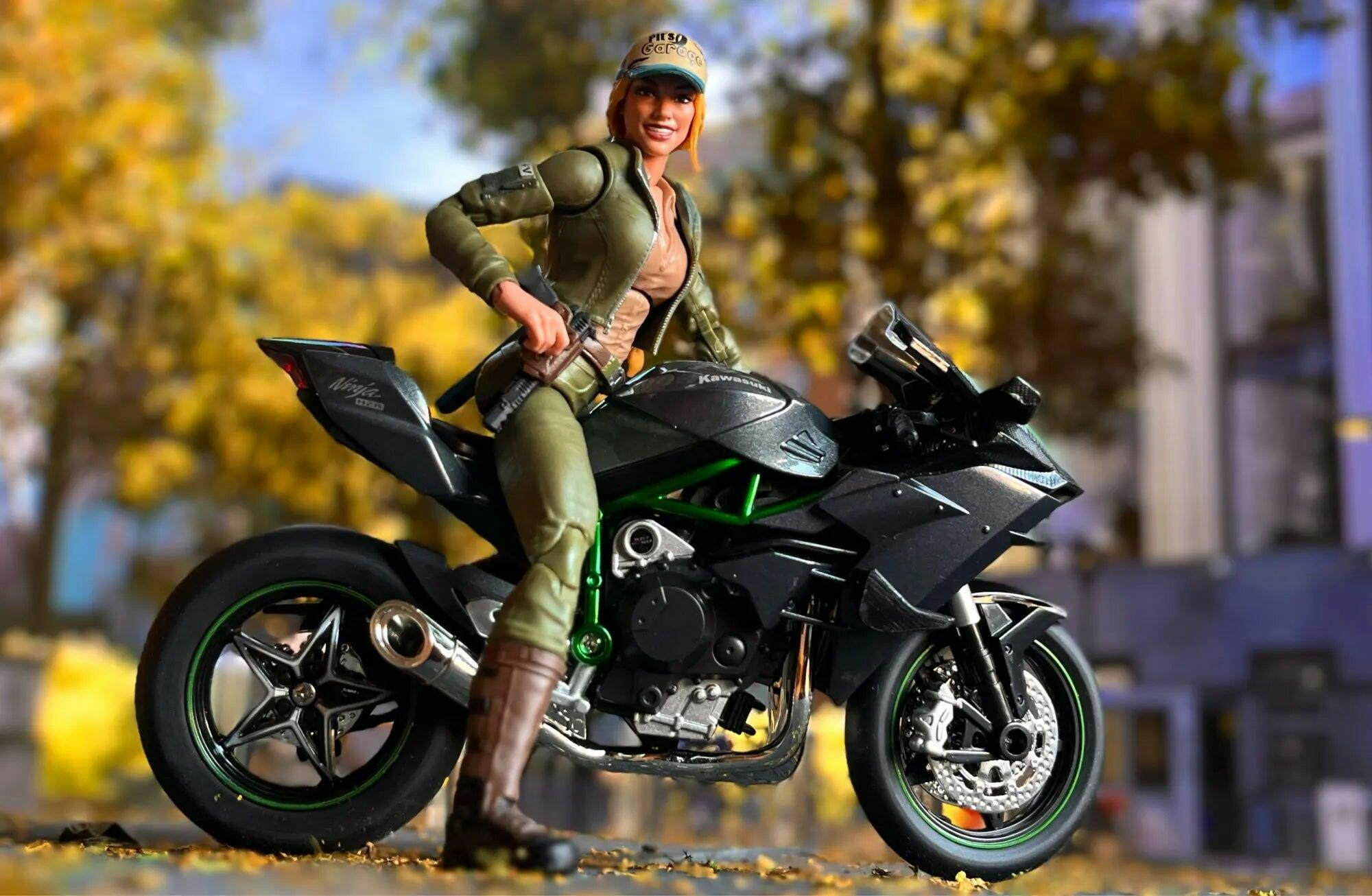 Customer photo for Ninja H2R Die-Cast Motorcycle — 1:12 Scale Model