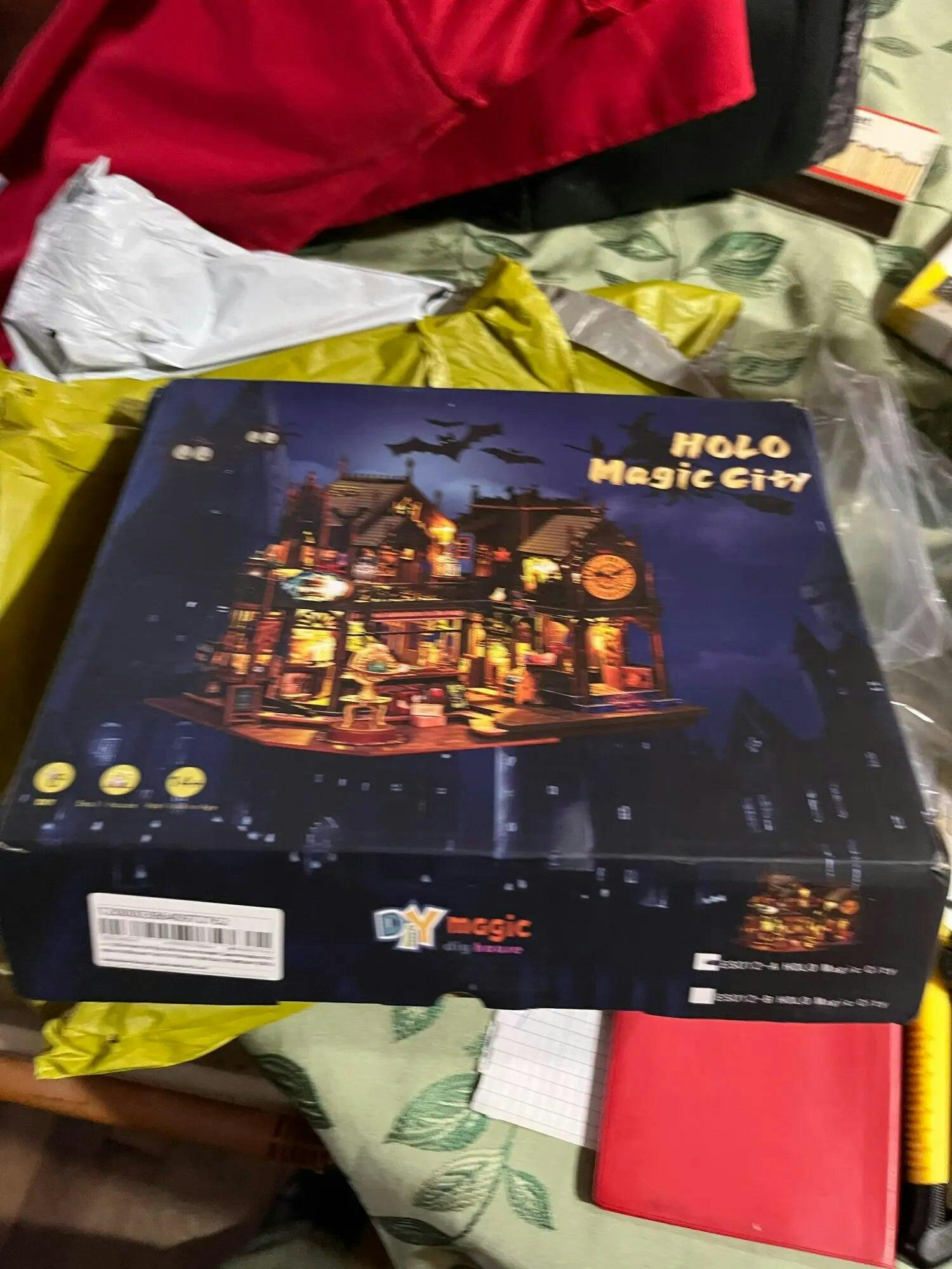 Customer photo for Holo Magic City DIY Miniature House