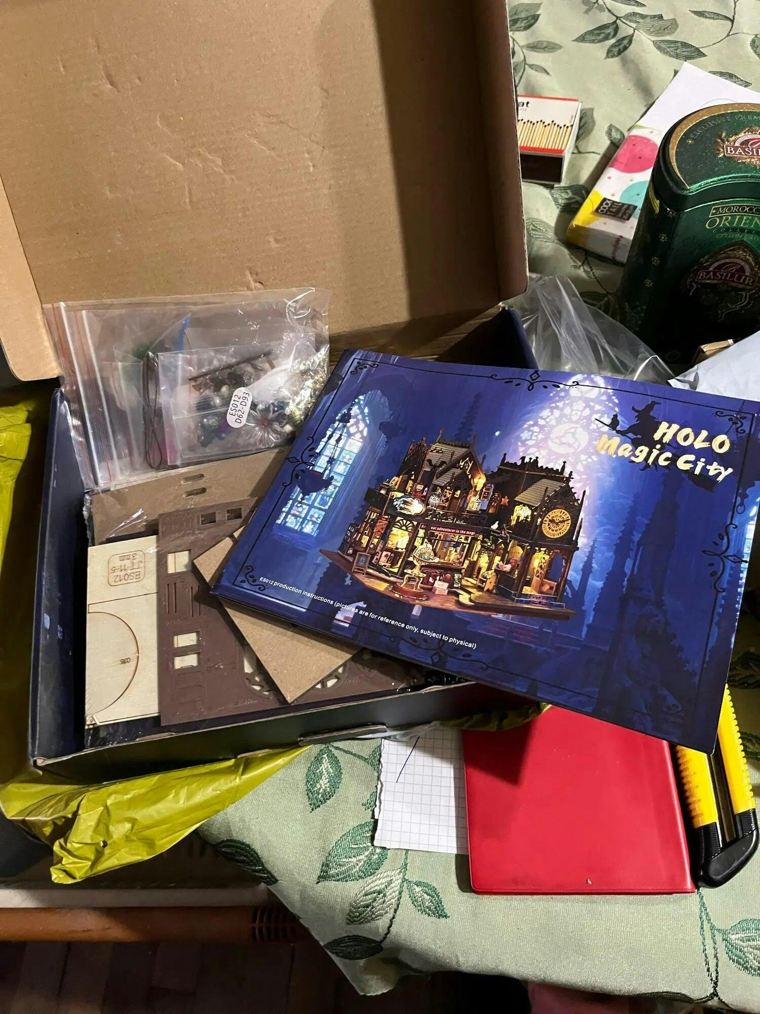 Customer photo for Holo Magic City DIY Miniature House