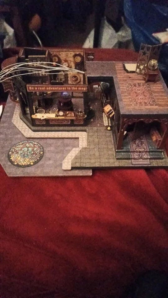 Customer photo for Holo Magic City DIY Miniature House