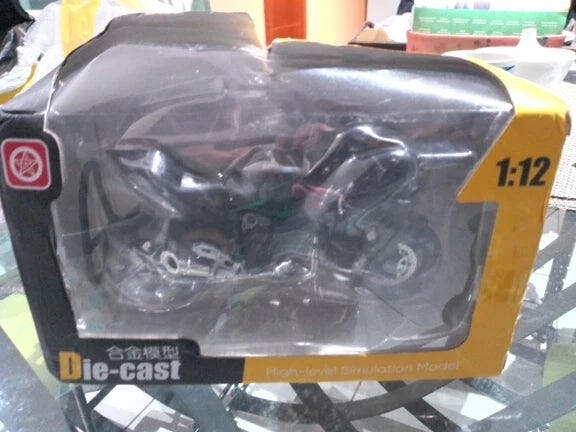 Customer photo for Ninja H2R Die-Cast Motorcycle — 1:12 Scale Model