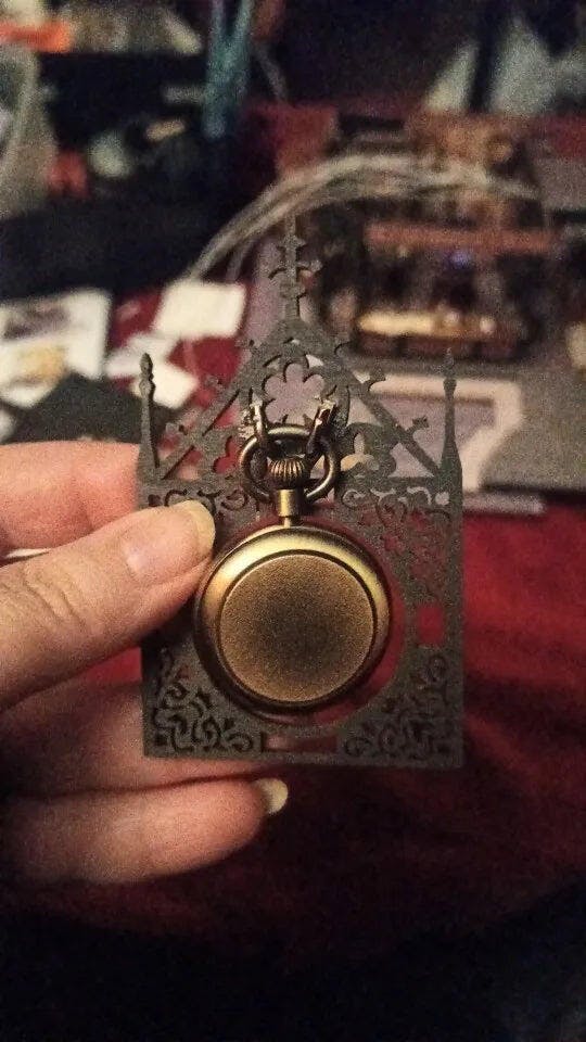 Customer photo for Holo Magic City DIY Miniature House
