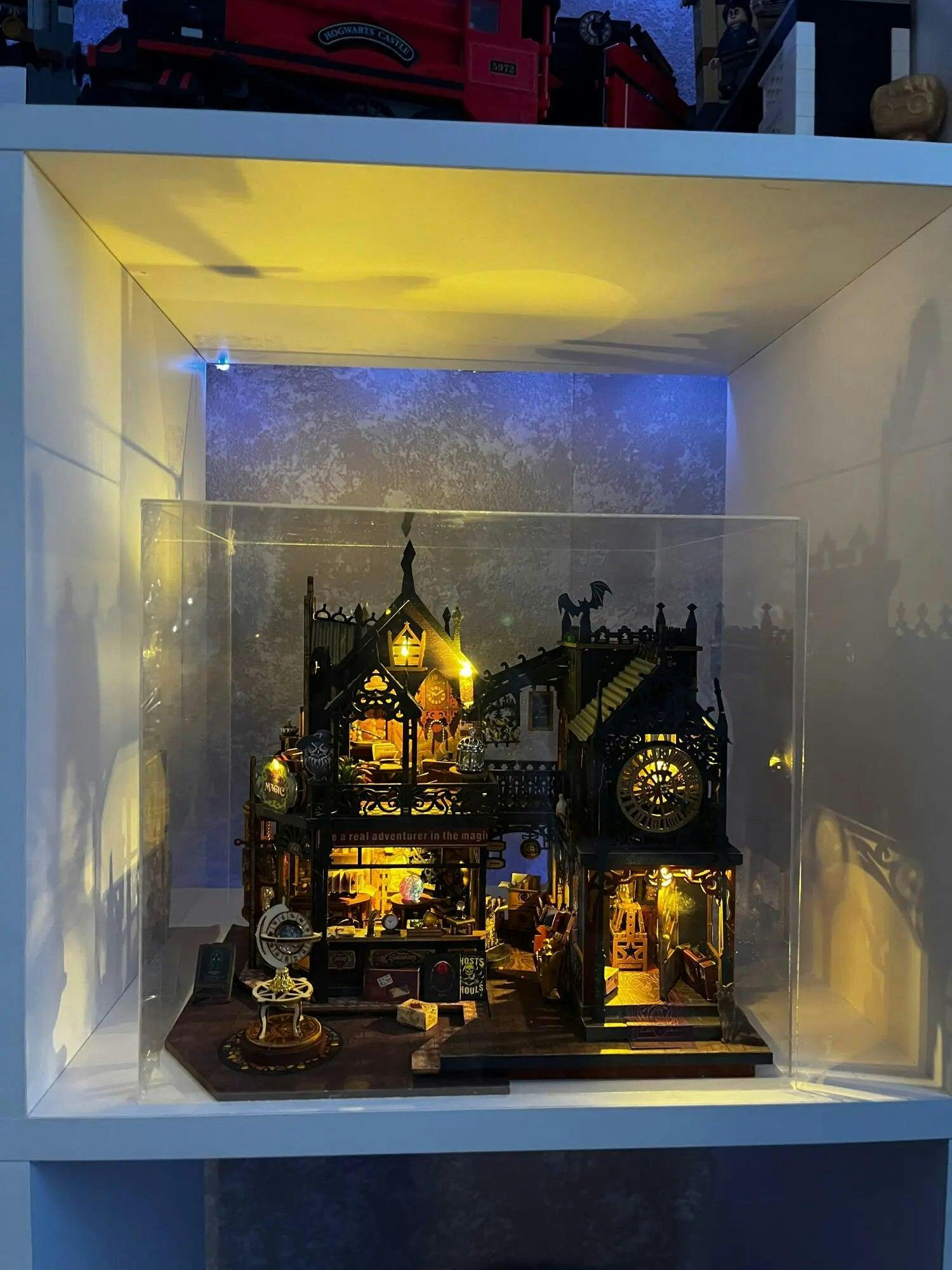 Customer photo for Holo Magic City DIY Miniature House