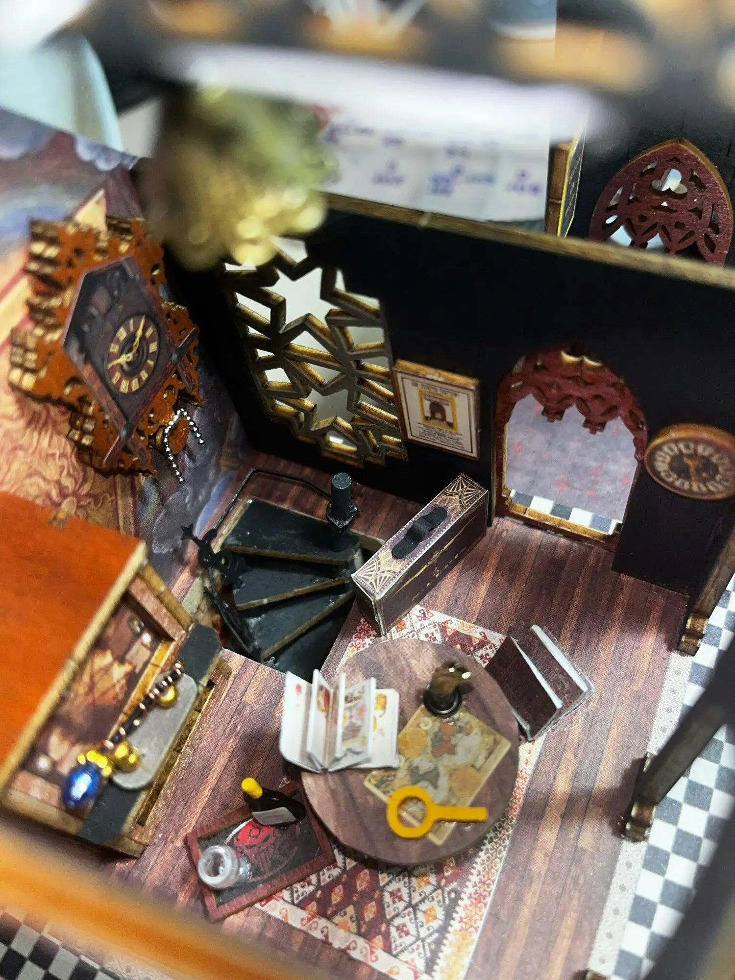 Customer photo for Holo Magic City DIY Miniature House