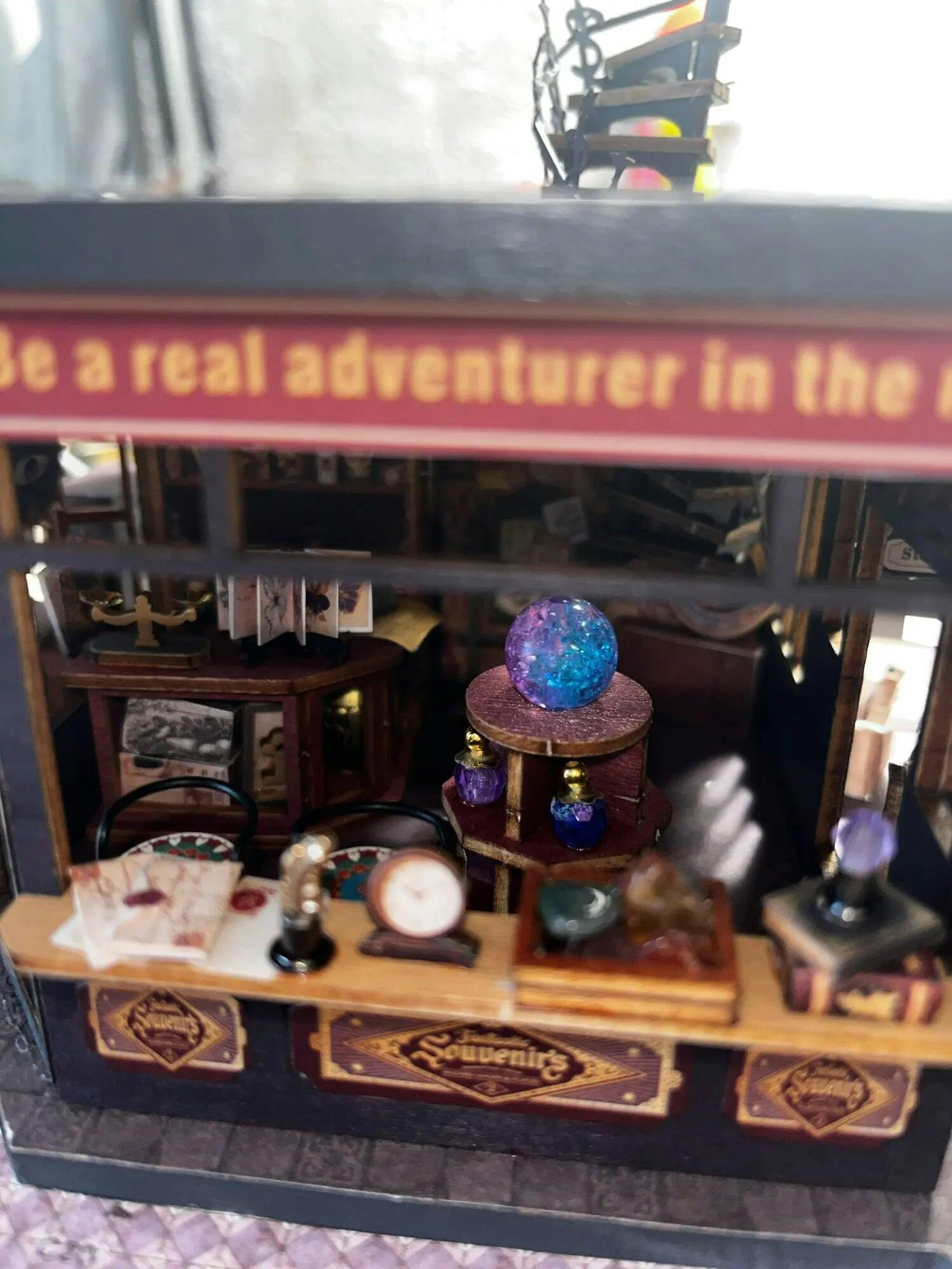 Customer photo for Holo Magic City DIY Miniature House