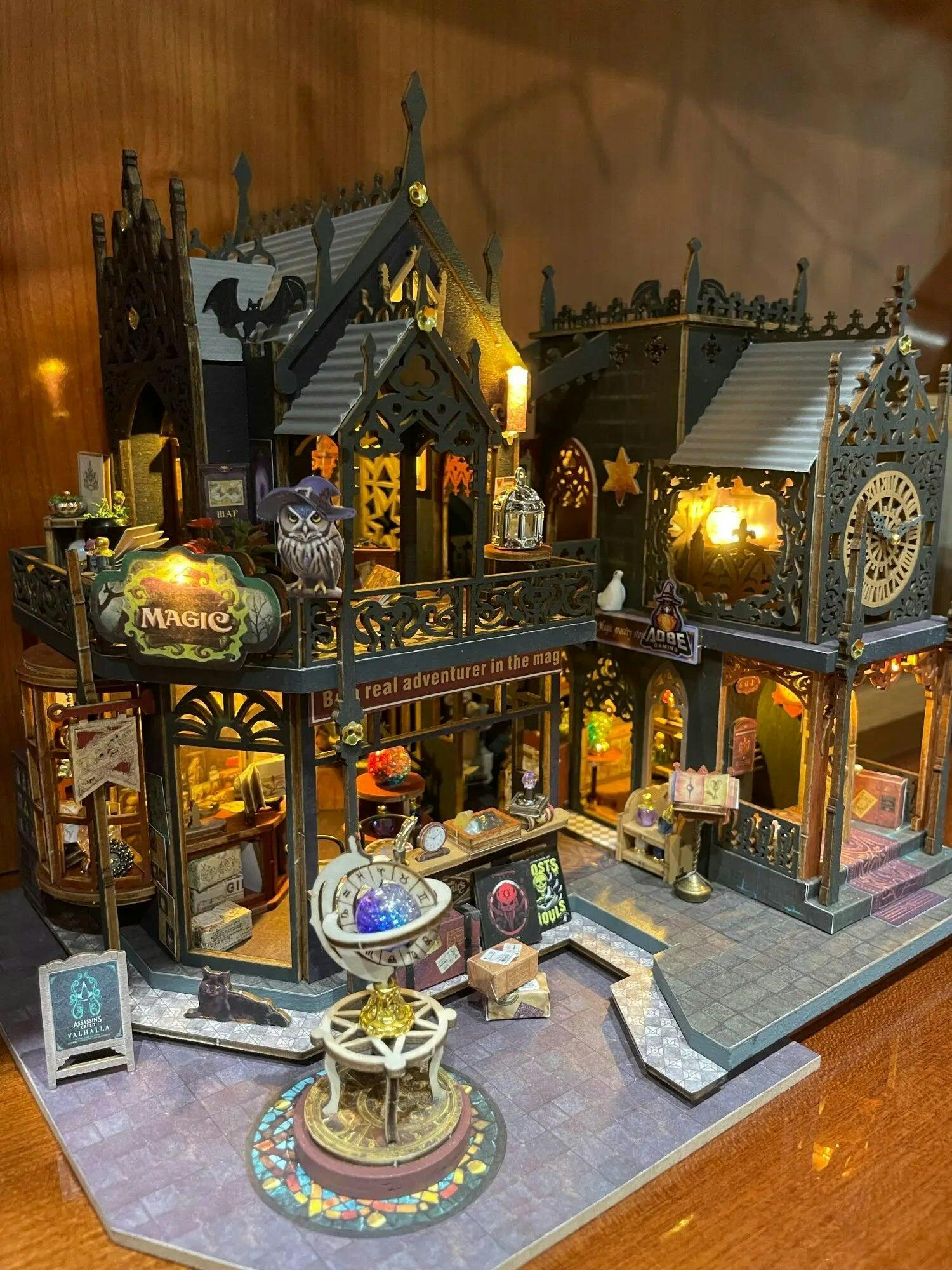 Customer photo for Holo Magic City DIY Miniature House