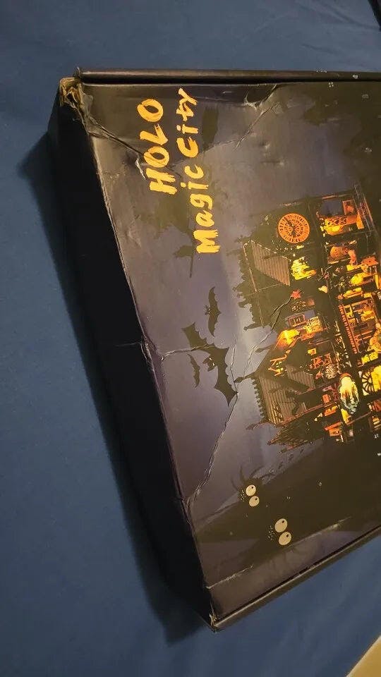 Customer photo for Holo Magic City DIY Miniature House