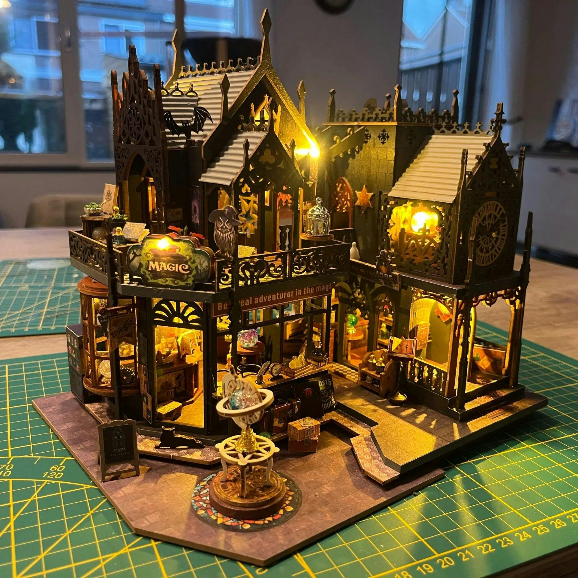 Customer photo for Holo Magic City DIY Miniature House
