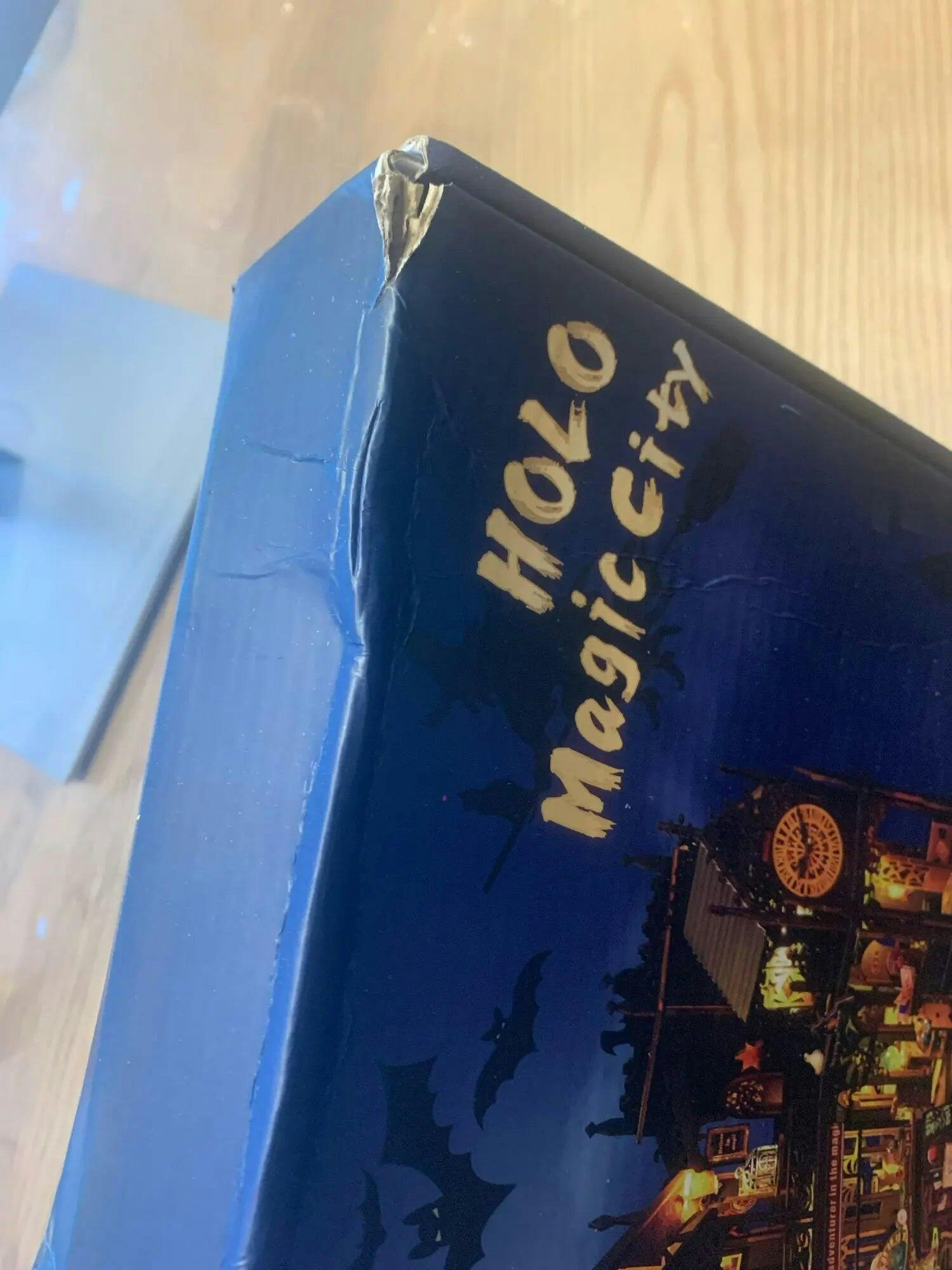 Customer photo for Holo Magic City DIY Miniature House