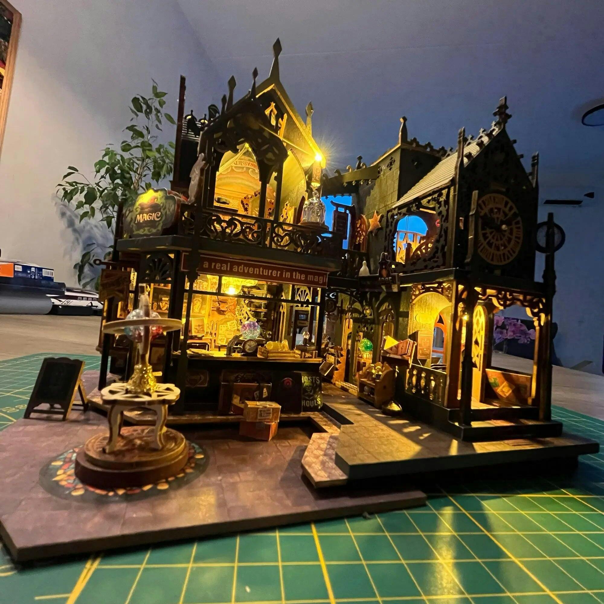 Customer photo for Holo Magic City DIY Miniature House