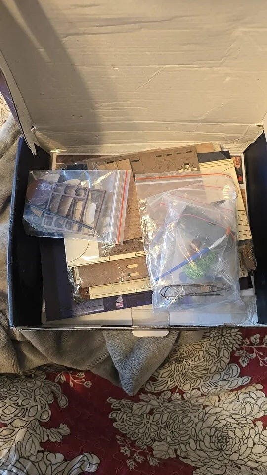 Customer photo for Holo Magic City DIY Miniature House