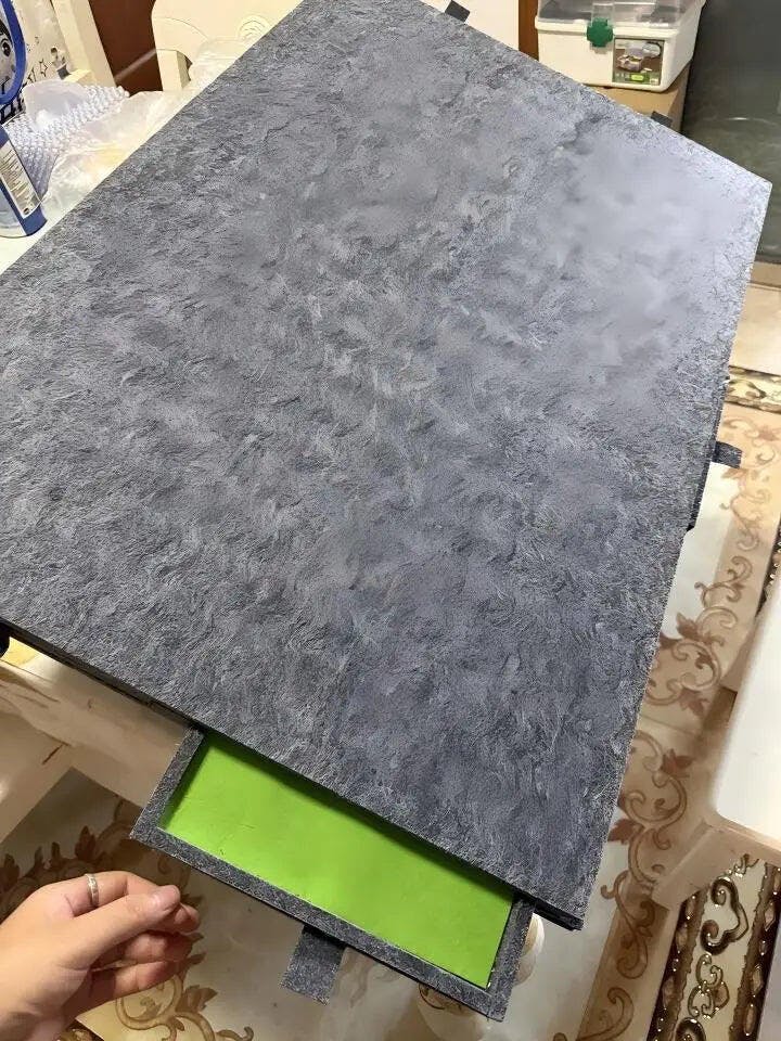 Customer photo for Puzzle Board with Drawers 1500 Piece